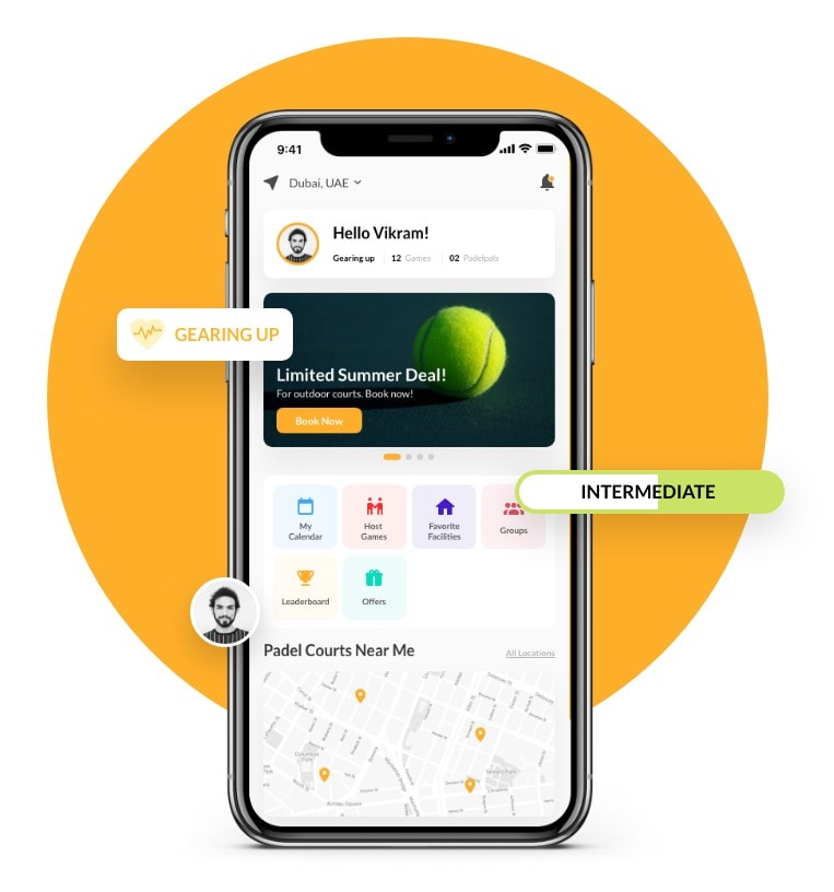 Justpadel Mobile App
