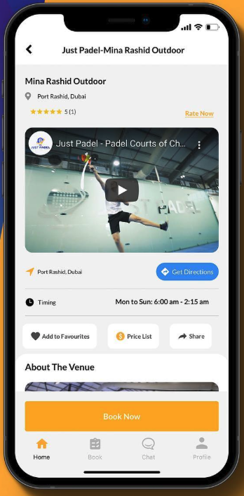Justpadel Mobile App - Image 3