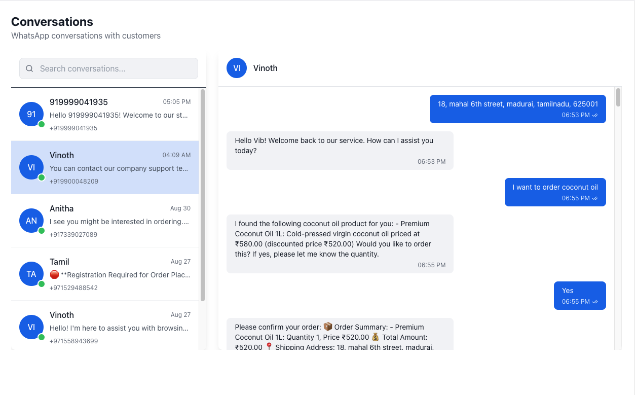 WhatsApp Bot with AI Dashboard - Image 2